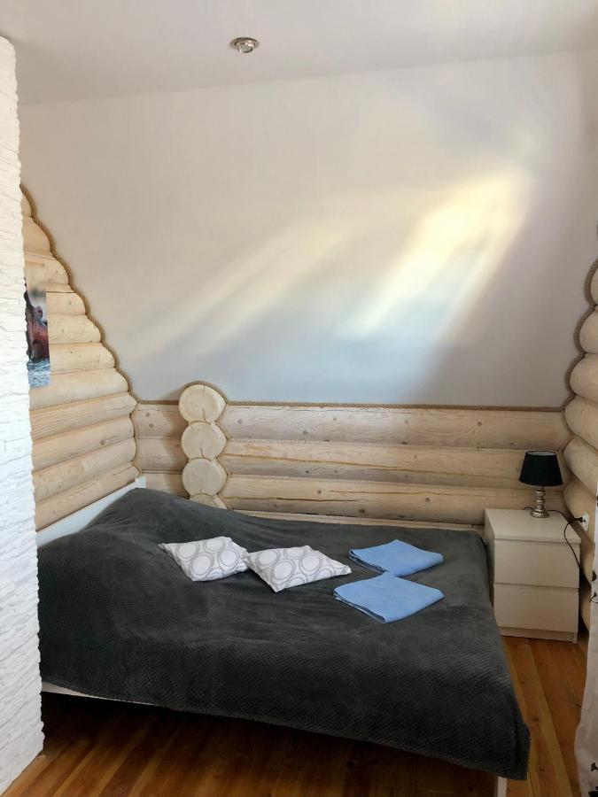 Dom Wakacyjny z bali 'Złoto Północy' Karwieńskie Błoto Exterior foto