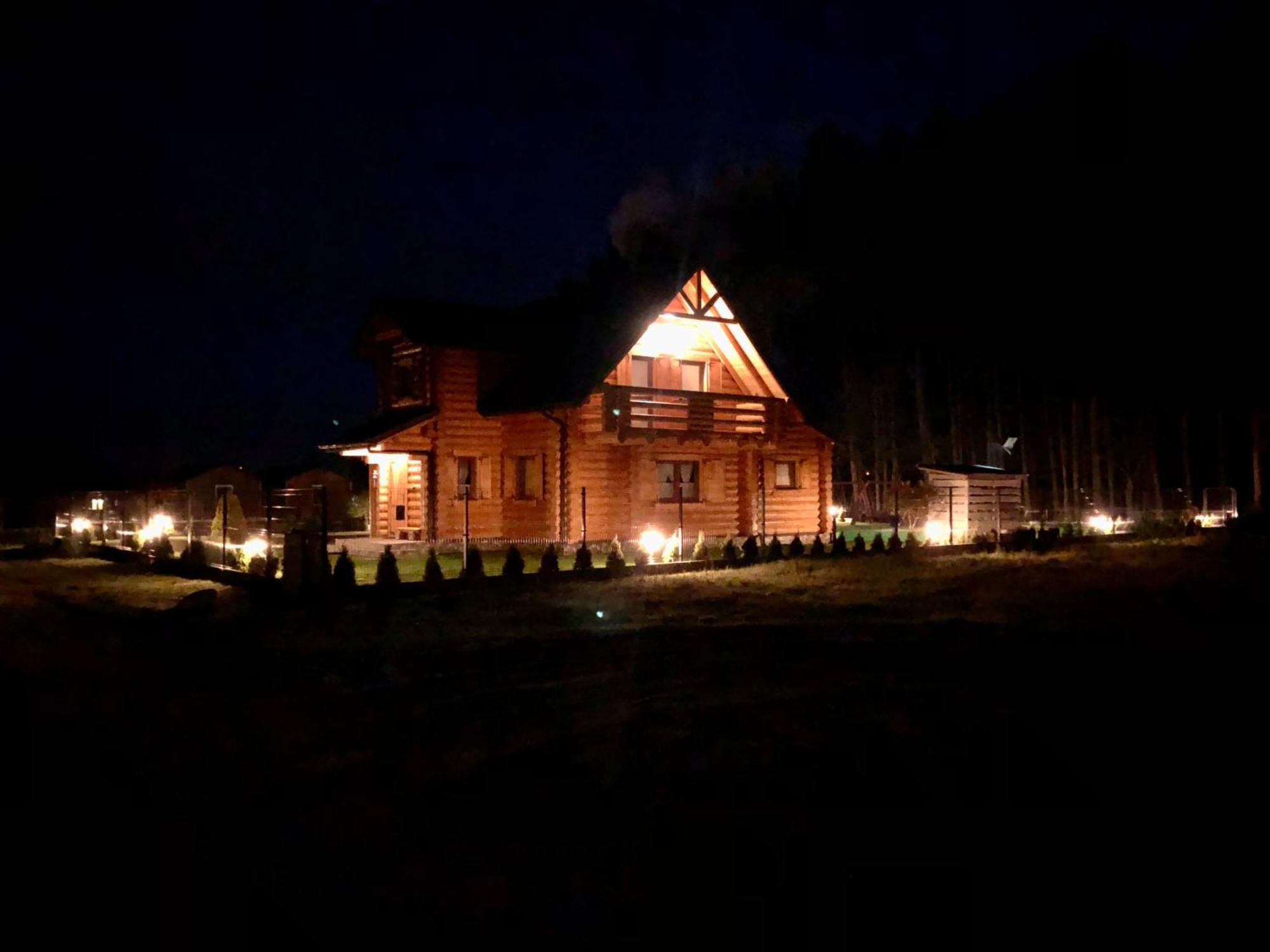 Dom Wakacyjny z bali 'Złoto Północy' Karwieńskie Błoto Exterior foto