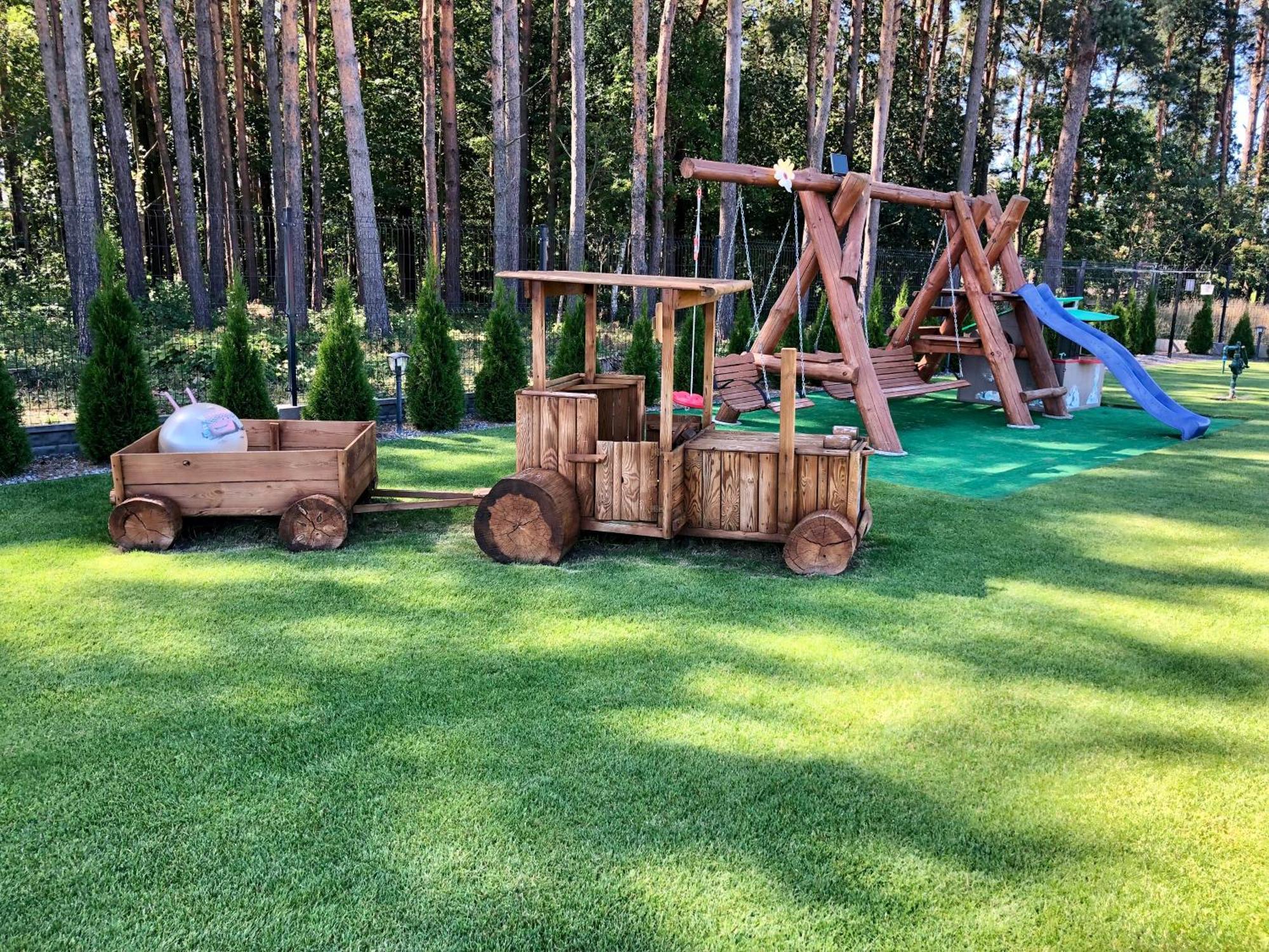 Dom Wakacyjny z bali 'Złoto Północy' Karwieńskie Błoto Exterior foto